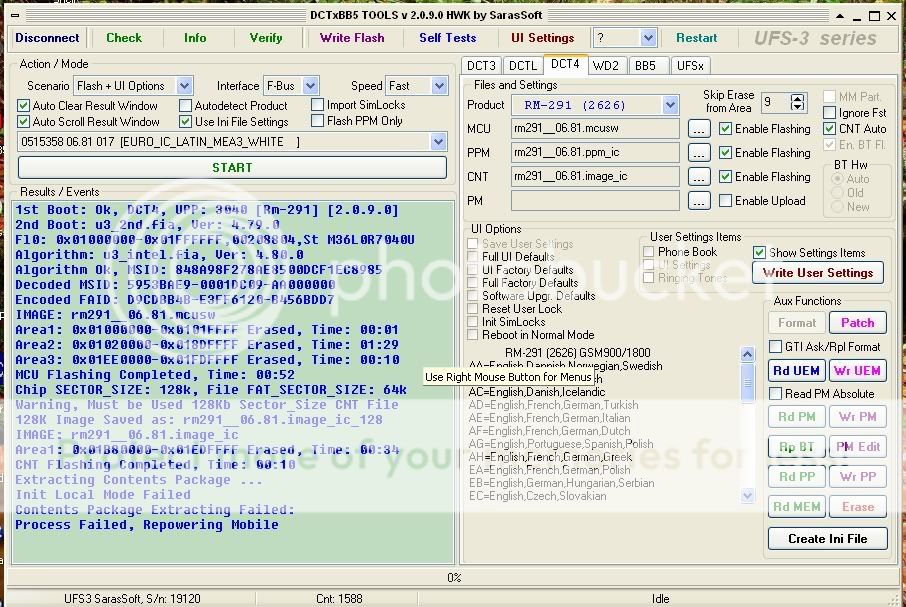 2626 lcd ways. 2626 flashing error
