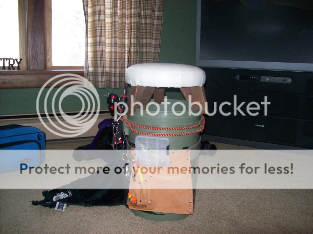 5 gallon bucket mods/uses Ice Fishing Outdoor ReCreation HotSpot