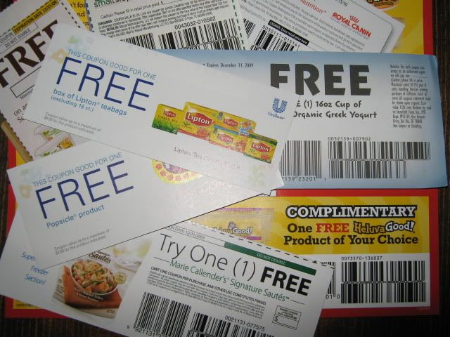 Free coupons