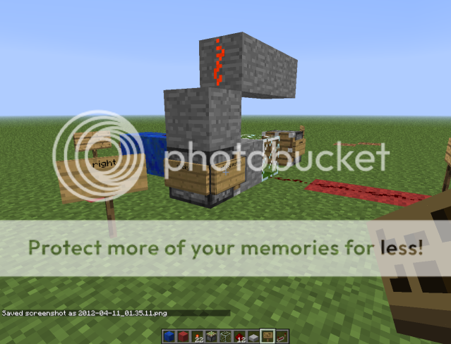 Minecraft Monostable Circuit 1wide Monostable Circuit